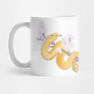 White Sakura Viper: Yellow Mug